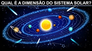 Esta é a VERDADEIRA GRANDEZA Do Sistema Solar [upl. by Akemeuwkuhc255]