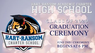 2020 HartRansom Charter High School Graduation Ceremony [upl. by Llerrut]