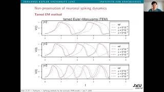 Irene Tubikanec  Splitting methods for the stochastic FitzHughNagumo model [upl. by Liamaj]