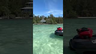 Living the sandbar life🏝️ Jewfish Key Sandbar📍 seadoo [upl. by Hescock]