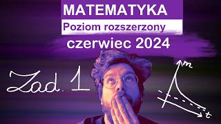 MATURA ROZSZERZONA 2024 czerwiec  Zad1 Reakcja chemiczna [upl. by Hutton]