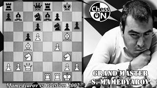 Best chess game Mamedyarov vs Galstian 2002 [upl. by Sutelc]