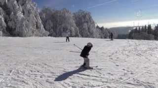 Kurzfilm  Skigebiet Herchenhainer Höhe  Hoher Vogelsberg [upl. by Enimzzaj]