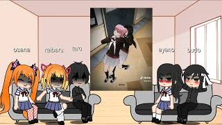 react de yandere simulatorpart 1ship ayano x budo e osana x raibaru [upl. by Horter]