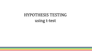 Students ttest Paired and Unpaired  A Level Biology [upl. by Ynottirb]