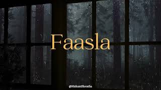 Faasla Cover Nishant shrestha Darshan raval [upl. by Boru]