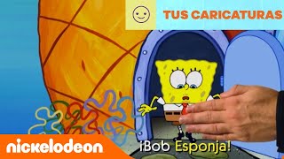 Lyric video canción de Bob Esponja  Latinoamérica  Nickelodeon en Español [upl. by Essyle]