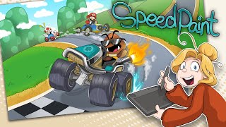 Goomba and MarioKart SpeedPaint [upl. by Iaras]