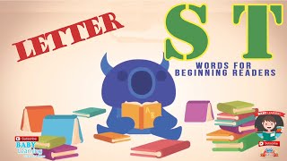 Letter S amp T Words for Beginning Readers  How To Teach Your Child  Educational Video [upl. by Euphemie]