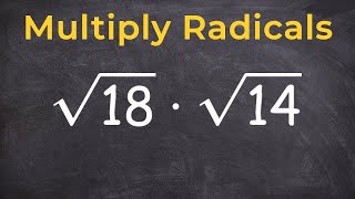 Multiplying Radicals and Then Simplifying [upl. by Refitsirhc1]