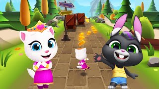 Princess Angela Vs Becca  Talking Tom Gold Run [upl. by Morten807]