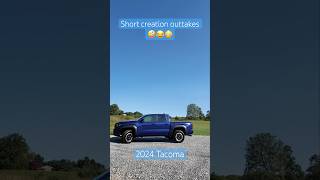 Blooper Reel  Toyota Tacoma Short Production [upl. by Lahsiv]