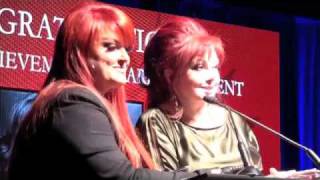 The Judds Receive Lifetime Achievement [upl. by Raeann]