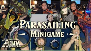 Zelda Breath of the Wild  Parasailing Minigame cover [upl. by Neruat]