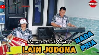 LAIN JODONA KARAOKE NADA PRIA Dm  BAJIDOR VERSION [upl. by Ycaj360]