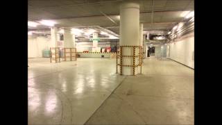 Remont zarysowanej posadzki betonowej epoxy floor repair [upl. by Tann]