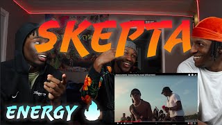 AMERICANS REACT Skepta amp WizKid  Energy Stay Far Away [upl. by Thorne995]