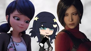 Mlb react to Marinette as Ada Wong IGacha club  Mlb x Re [upl. by Vitalis584]