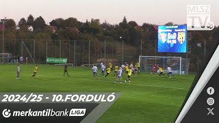 HRRent Kozármisleny  Soroksár SC  11 10  Merkantil Bank Liga NB II  10 forduló [upl. by Haramat]