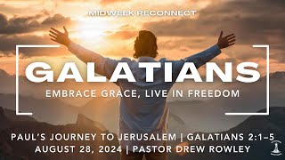 Paul’s Journey to Jerusalem  Galatians 21–5  Pastor Drew Rowley [upl. by Nov604]