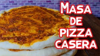 MASA DE PIZZA CASERA  MATIAS CHAVERO [upl. by Daj]