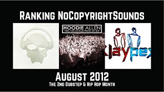 Ranking NoCopyrightSounds August 2012 [upl. by Nohtanhoj]