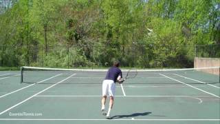 Pronating on Wide and Middle Serves [upl. by Nilre]