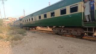 Jaffar Express from Rohri to Sukkur [upl. by Arual]