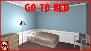 GO TO BED HORROR GAME  WALKTHROUGH [upl. by Neenad]