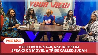 EXCLUSIVE Nse Ikpe Etim Speaks On Working With Funke Akindele On The Movie quotA Tribe Called Judahquot [upl. by Dora893]