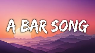 A BAR SONG TIPSY  Lyrics 49 [upl. by Ziegler662]