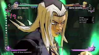 JoJo ASBR Abbacchio  Combo 38 [upl. by Pelletier308]