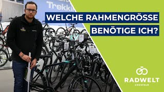 Welche Rahmengröße benötige ich [upl. by Cornelia]