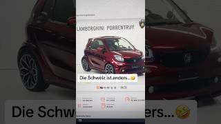 Wärt ihr Schweizer würdet ihr euch einen der Wagen holen🤣😬😉 shorts funny schweiz cars [upl. by Magdala266]