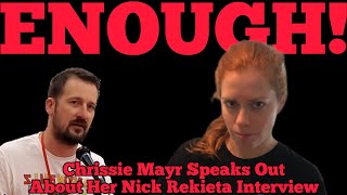 Chrissie Mayr Responds to Nick Rekieta Interview Critics Her Goal Explained Violet Brandani Keanu [upl. by Chon]