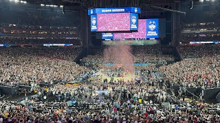 UConn basketball championship celebrationMen’s Final Four Championship [upl. by Laekcim]