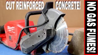 MILWAUKEE M18 FUEL 9quot CUT OFF SAW DIAMOND BLADE 278622HD [upl. by Lewanna]