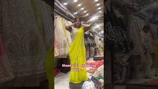 Shaadi ki shopping✨ shorts youtubeshorts minivlog [upl. by Ysiad157]