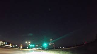 4K Dash Cam  Racine Wisconsin County Roads During Aurora Borealis Northern Lights October 10th 2024 [upl. by Niasuh]