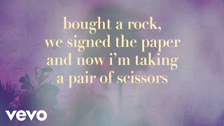 Carly Pearce  rock paper scissors Lyric Video [upl. by Cecile]