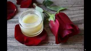 Homemade Rose Lip Balm Recipe [upl. by Eselahc]