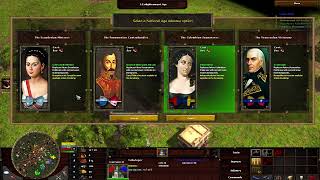 Age of Empires 3 Wars of Liberty mod  Colombianos 4vs4 [upl. by Derriey972]