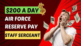 How Much Money I Make In The Air Force Reserve As A Staff Sergeant [upl. by Yelyk]