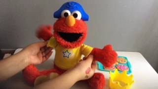 Talking Elmo With 3 Different Hats Toy disney good for kids kids friendly A TEAM [upl. by Thrasher941]