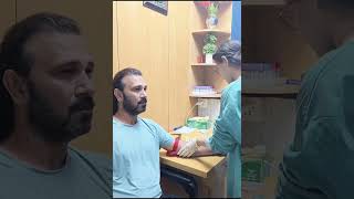 PRP MAINTENANCE AFTER HAIR TRANSPLANT BY DR NUSRAT prp hairtransplant drirfanshaikh alkhaleej [upl. by Ethbinium]