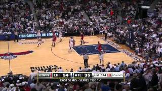 Derrick Rose 44 Points Highlights Bulls Vs Atlanta Hawks  Playoffs 2011 Round 2 Game 3 HD [upl. by Aronal764]