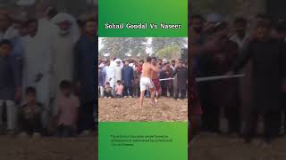 Sohail Anwar gondal On Fire Against Naseer At Gujrat Royal Fans kabaddi [upl. by Oriane587]