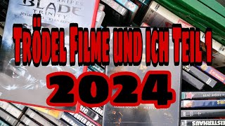 Flohmarkt Trödel Filme und ich Teil 1 😎 2024 [upl. by Omsare910]