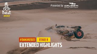 Extended highlights of the day presented by Gaussin  Stage 8  Dakar2022 [upl. by Lebna]