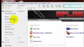 การใช้งาน MPLAB X IDE เริ่มต้นใช้งาน [upl. by Lukin398]